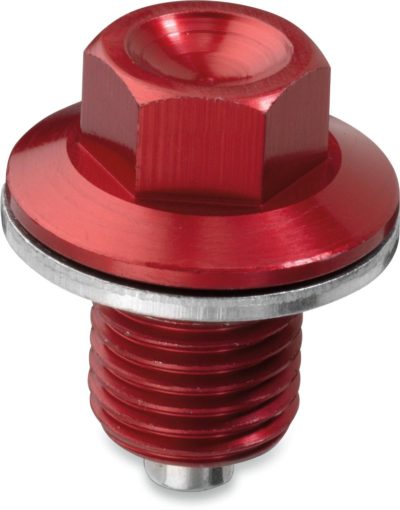 MOOSE MAGNETISCHE ÖLABLASSSCHRAUBE ROT HONDA CR 125 250 88-03