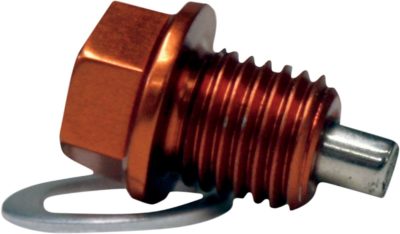MOOSE MAGNETISCHE ÖLABLASSSCHRAUBE ORANGE für KTM EXC 125 99-14