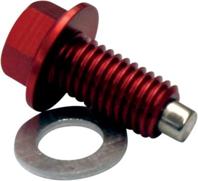 MOOSE MAGNETISCHE ÖLABLASSSCHRAUBE ROT KAWASAKI KXF 450 06-08