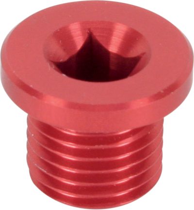 MOOSE MAGNETISCHE ÖLABLASSSCHRAUBE ROT für Husqvarna TC 250 450 04-10