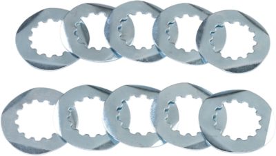 MOOSE SICHERUNGSSCHEIBE RITZEL WASHER 10 STÜCK KAWASAKI KLX 450 KXF 450 08-20