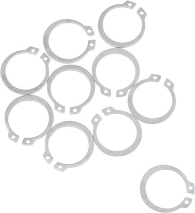 MOOSE SICHERUNGSRING SEEGERRING CLIP RITZEL 10 STÜCK KAWASAKI KDX 200 250 89-94