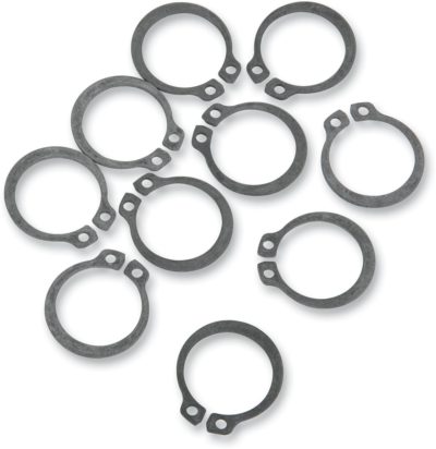 MOOSE SICHERUNGSRING SEEGERRING CLIP RITZEL 10 STÜCK KAWASAKI KDX 200 KX 100 83-85