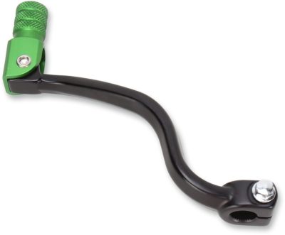 MOOSE SCHALTHEBEL SHIFTLEVER GESCHMIEDET GRÜN KAWASAKI KX 65 00-19