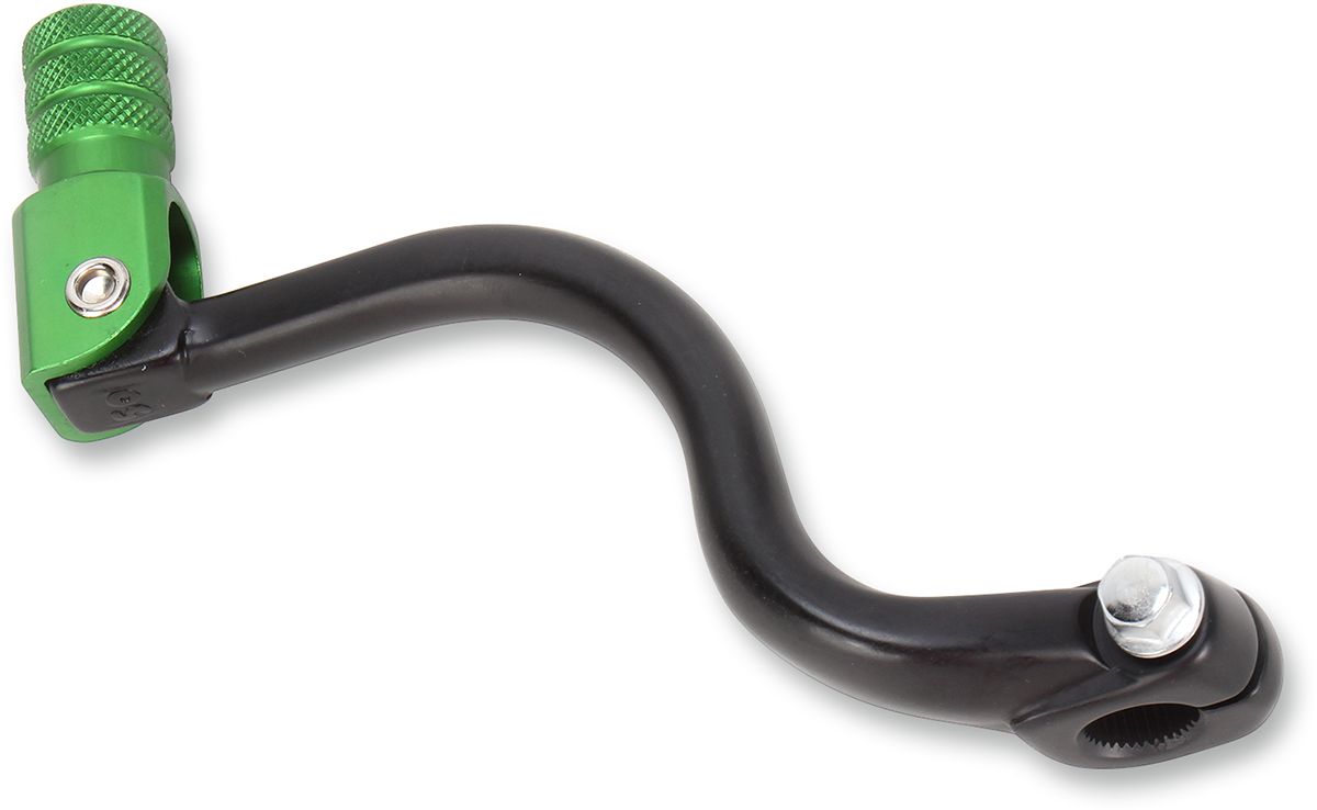 MOOSE SCHALTHEBEL SHIFTLEVER GESCHMIEDET GRÜN KAWASAKI KX 125 250 94-98