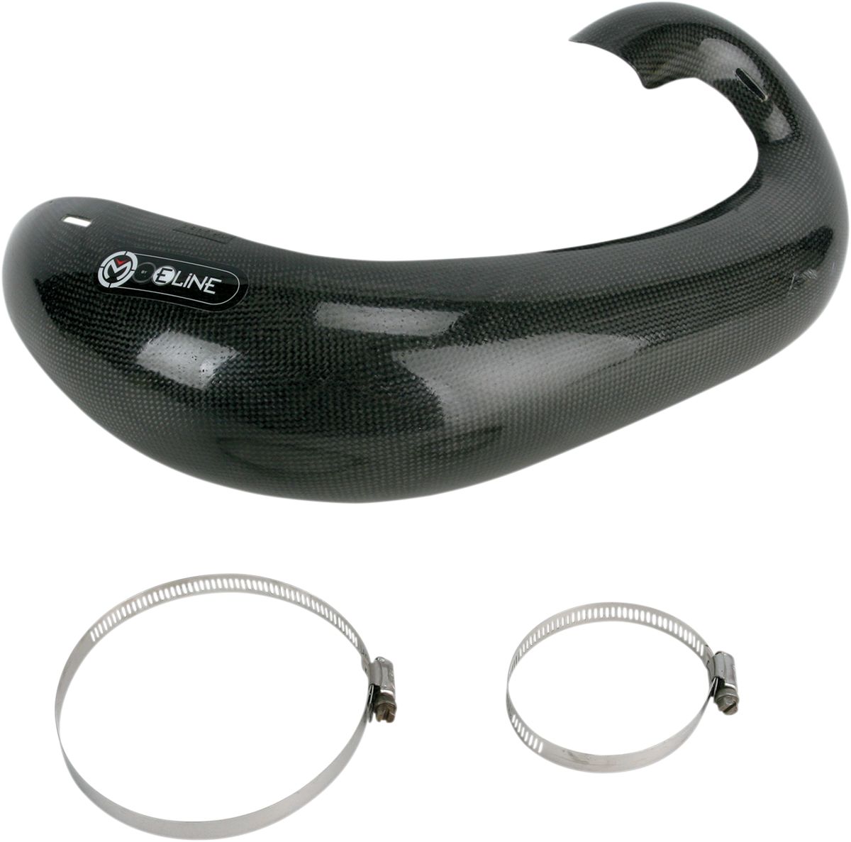 MOOSE CARBON KRÜMMERSCHUTZ PIPE GUARD 2 TAKT FMF GNARLY für KTM EXC 200 06-15