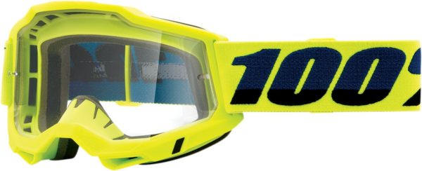 100% BRILLE GOGGLE ACCURI 2 GELB KLAR