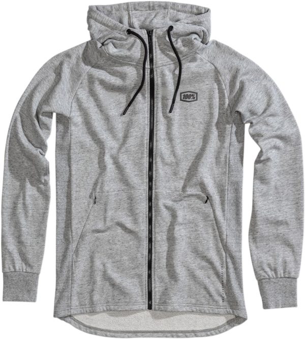 100% HOODY STRATOSPHERE HEATHER GRAU