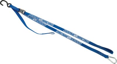 MOOSE Motorrad Spanngurte Transportgurte mit Karabiner blau