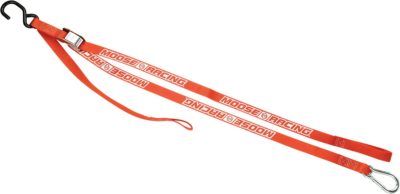 MOOSE Motorrad Spanngurte Transportgurte mit Karabiner orange