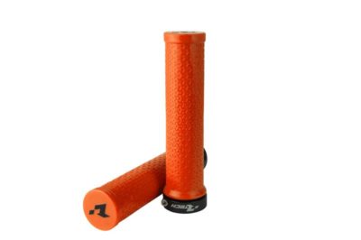 Rtech R-Bike Fahrrad Lock-on Griffe Neon Orange