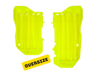 RTechmx Rtech Oversize Kühlerschutzlamellen Crf 450 2017-2020 Neon Gelb