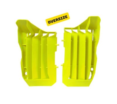 RTechmx Rtech Oversize Kühlerschutzlamellen Crf 250 18-21 Neon Gelb