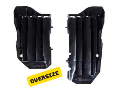 RTechmx Rtech Oversize Kühlerschutzlamellen Crf 450 2017-2020 Schwarz