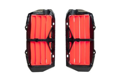 RTechmx Rtech Oversize Kühlerschutzlamellen SX(F) 19- EXC(F) 20- Neon Orange