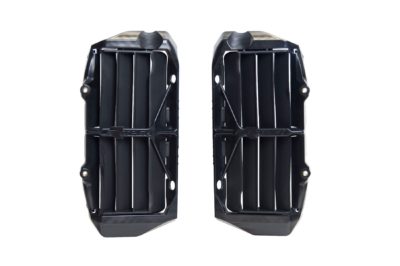 RTechmx Rtech Oversize Kühlerschutzlamellen SX(F) 19- EXC(F) 20-, für Husqvarna TC/FC 19- TE/FE 20- Schwarz