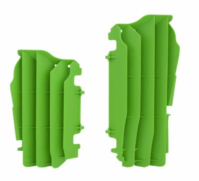 RTechmx Rtech Oversize Kühlerschutzlamellen Kawasaki KX 450 16- Grün