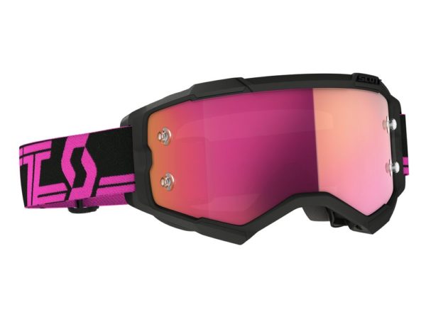 SCOTT Fury Brille black/pink / pink chrome works