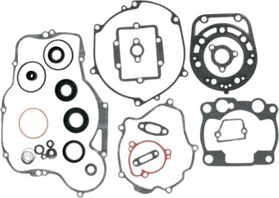 MOOSE MOTORDICHTSATZ MOTOR DICHTUNGEN SIMMERRINGE OFFROAD KAWASAKI KDX 250 91-94