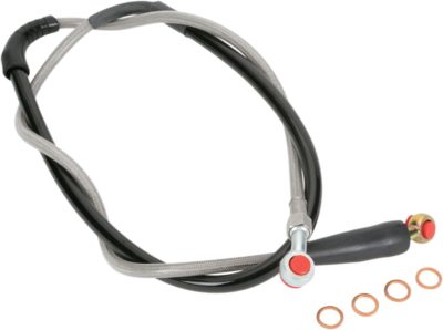 MOOSE BREMSLEITUNG STAHLFLEX BRAKE LINE VORN HONDA CR CRF 125 250 450 95-07