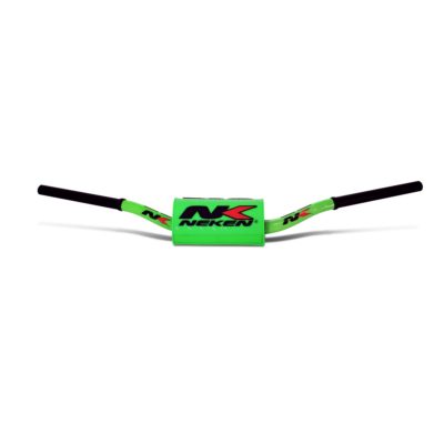 NEKEN 28,6MM ALU LENKER HANDLEBAR FATBAR RADICAL DESIGN PIT BIKE FLUO GRÜN