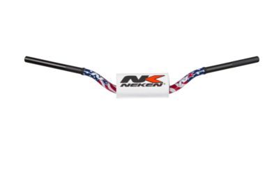 NEKEN 28,6MM ALU LENKER HANDLEBAR FATBAR RADICAL DESIGN PIT BIKE USA WEISS