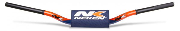 NEKEN 28,6MM ALU LENKER HANDLEBAR FATBAR RADICAL DESIGN 85CC HIGH ORANGE BLUE