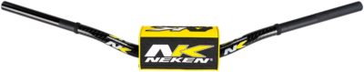 NEKEN 28,6MM ALU LENKER HANDLEBAR FATBAR RADICAL DESIGN QUAD SCHWARZ GELB
