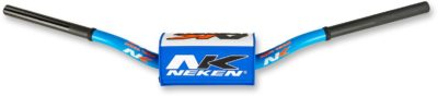 NEKEN 28,6MM ALU LENKER HANDLEBAR FATBAR RADICAL DESIGN YAMAHA YZ YZF LIGHT BLUE WEISS