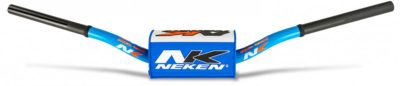 NEKEN 28,6MM ALU LENKER HANDLEBAR FATBAR RADICAL DESIGN HONDA CRF LIGHT BLUE WEISS