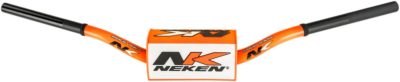 NEKEN 28,6MM ALU LENKER HANDLEBAR FATBAR RADICAL DESIGN für KTM LOW MCGRATH FLUO ORANGE WEISS