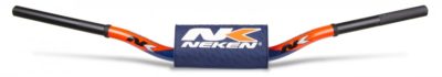 NEKEN 28,6MM ALU LENKER HANDLEBAR FATBAR RADICAL DESIGN K-BAR ORANGE BLAU
