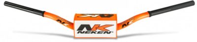 NEKEN 28,6MM ALU LENKER HANDLEBAR FATBAR RADICAL DESIGN SUZUKI RMZ 250 450 FLUO ORANGE WEISS