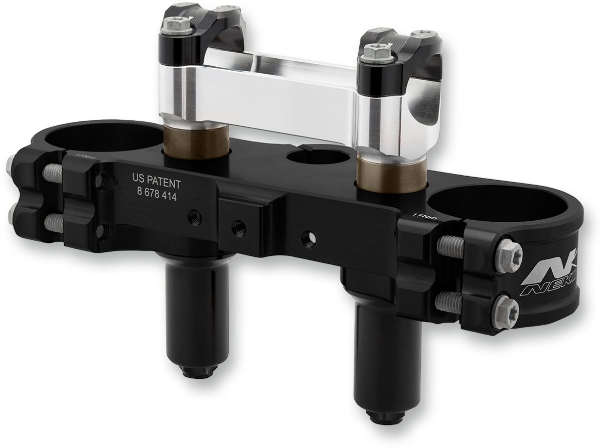 NEKEN SFS SPRING TOP CLAMP GABELBRÜCKE für KTM SX SXF 125-450 13-21 SCHWARZ