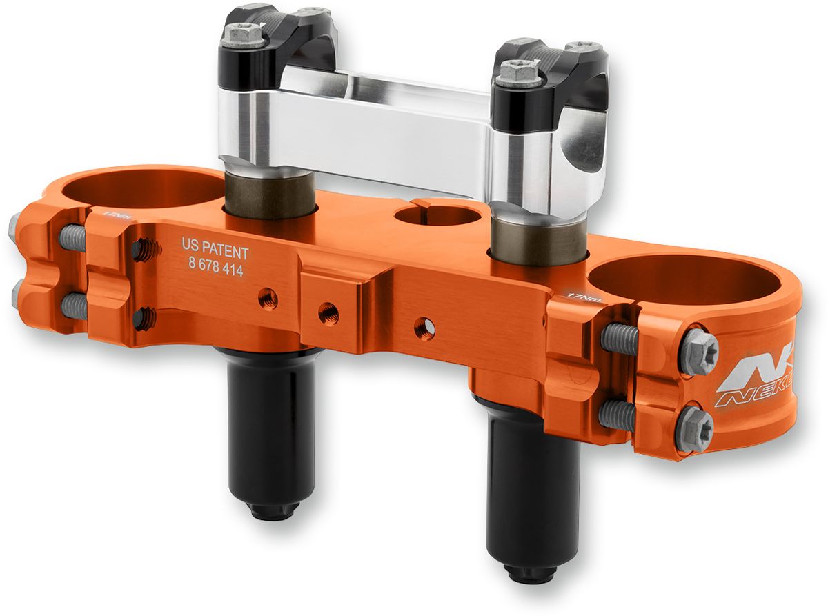 NEKEN SFS SPRING TOP CLAMP GABELBRÜCKE für KTM SX SXF 125-450 13-21 GELB