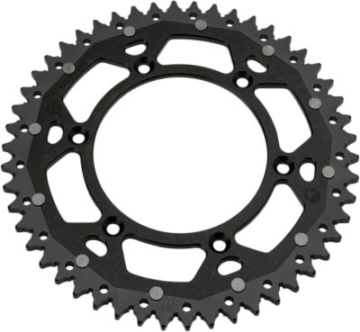MOOSE KETTENRAD CHAINWHEEL DUAL SCHWARZ YAMAHA YZ YZF WRF 125 250 450 99-21