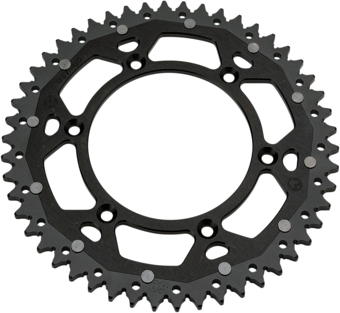 MOOSE KETTENRAD CHAINWHEEL DUAL SCHWARZ KAWASAKI KX KXF 125 250 450