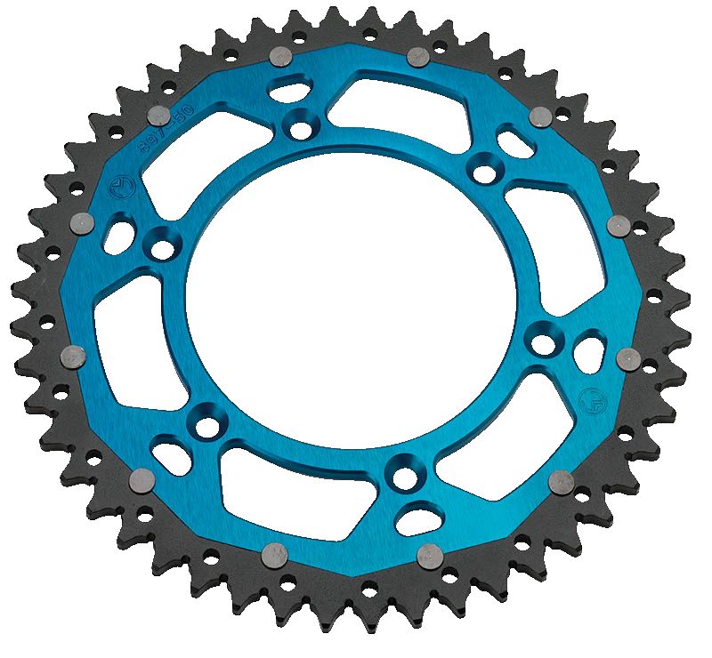 MOOSE KETTENRAD CHAINWHEEL DUAL BLAU für KTM SX 105 85 04-21