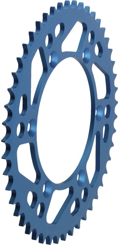 MOOSE KETTENRAD CHAINWHEEL ALU BLAU für KTM SX SXF EXC 125 250 350 450