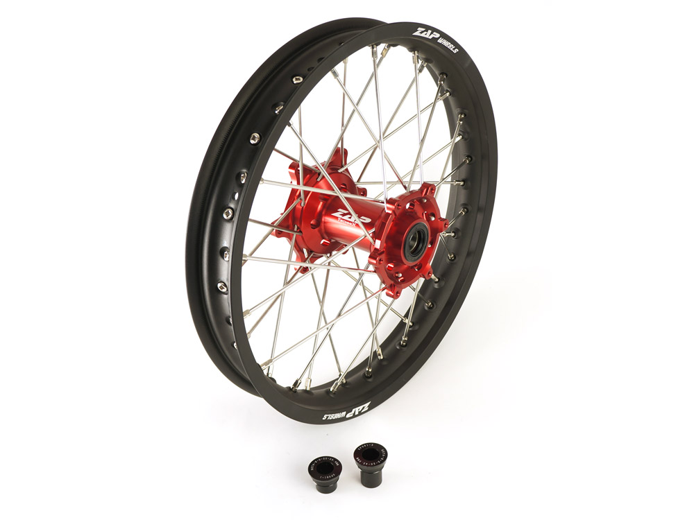 ZAP M1 Hinterrad Beta 18×2.15 Schwarz/Rot