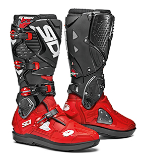 SIDI CROSSFIRE 3 SRS STIEFEL BOOTS Red-Red-Black