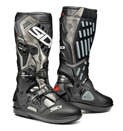 SIDI ATOJO SRS STIEFEL BOOTS Lead Grey-Black