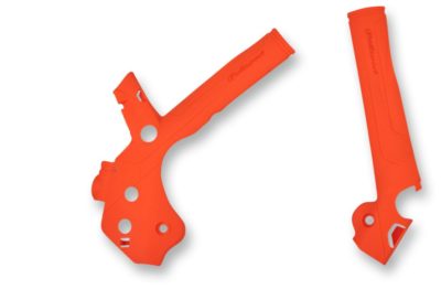 POLISPORT Rahmenschützer Rahmenprotektor für KTM SXF 250 16-18 ORANGE