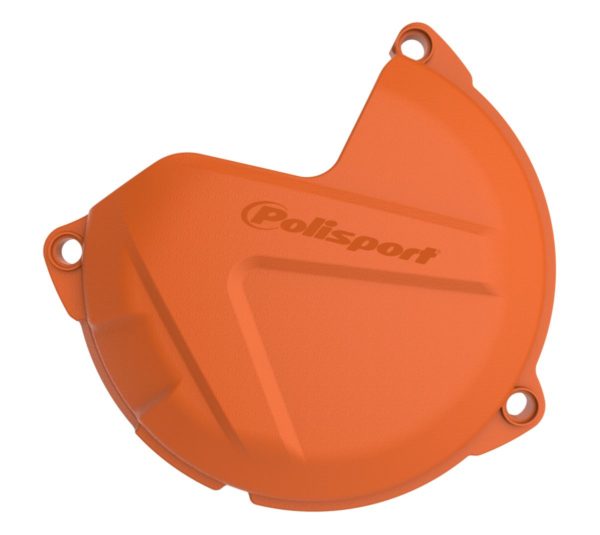 POLISPORT Kupplungsdeckel Clutch Cover Protektor PROTECTOR für KTM SX 125 16-19 ORANGE