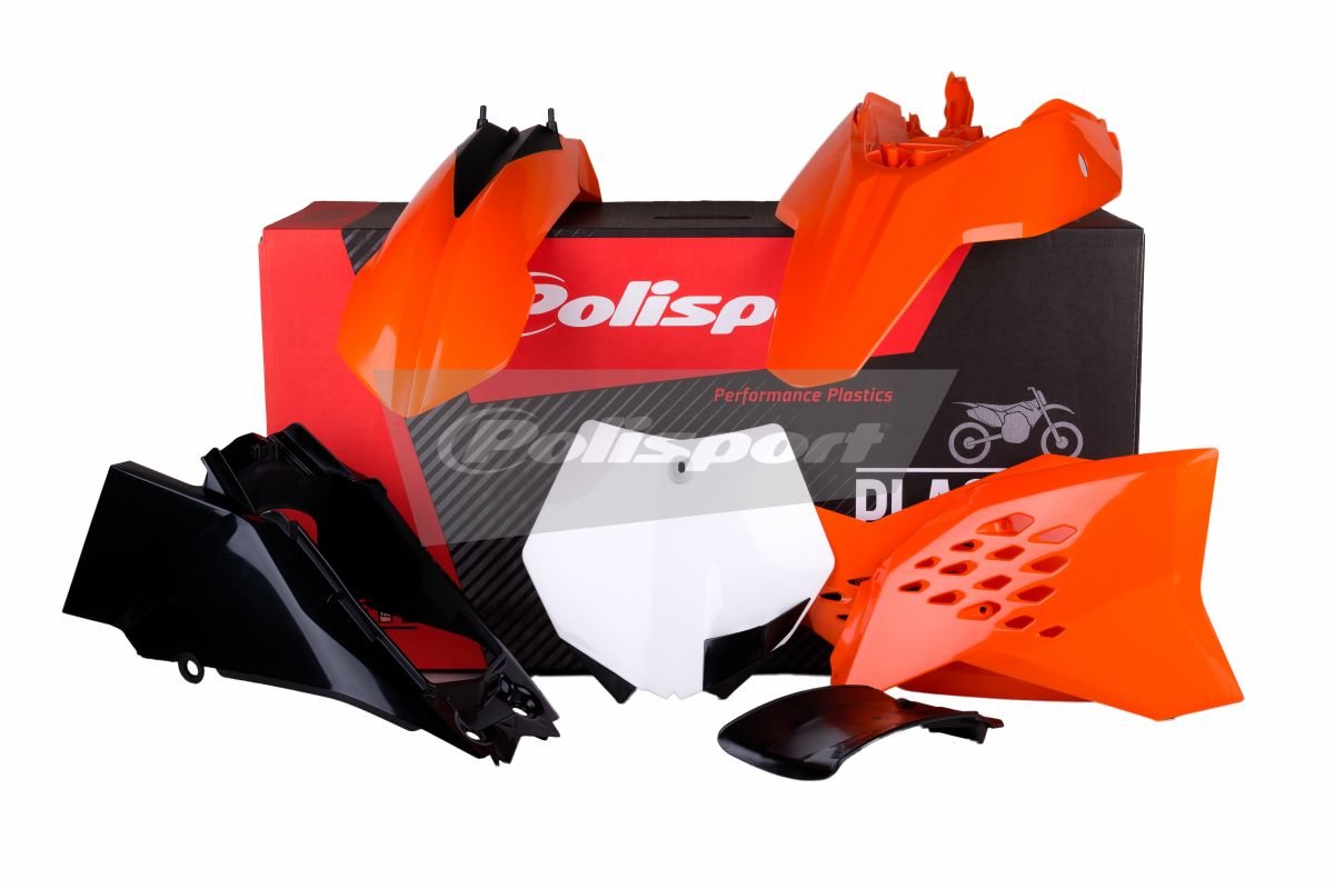 POLISPORT PLASTIKKIT PLASTIKSATZ für KTM SX 65 12-15 OEM