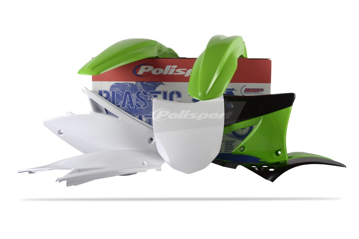 POLISPORT PLASTIKKIT PLASTIKSATZ KAWASAKI KXF 450 09-11 OEM10-11