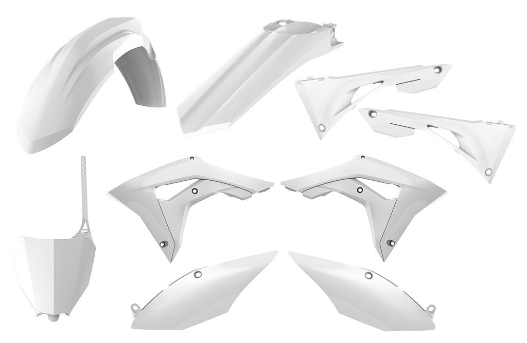 POLISPORT PLASTIKKIT PLASTIKSATZ HONDA CRF 250 18-21 / 450 17-20 WHITE