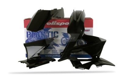 POLISPORT PLASTIKKIT PLASTIKSATZ GAS GAS EC 125 10 OEM BLACK