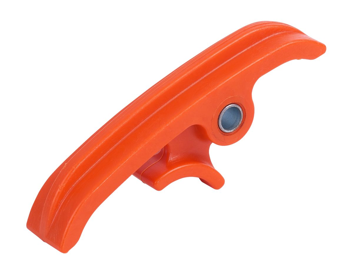 POLISPORT CHAIN SLIDER PIECE für KTM EXC 125 08-10 ORANGE