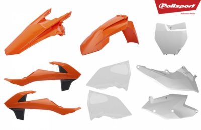 POLISPORT PLASTIKKIT PLASTIKSATZ für KTM SX/SXF 125 16-18 OEM18